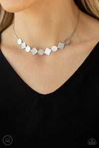 Dont Get Bent Out Of Shape - Silver - VJ Bedazzled Jewelry