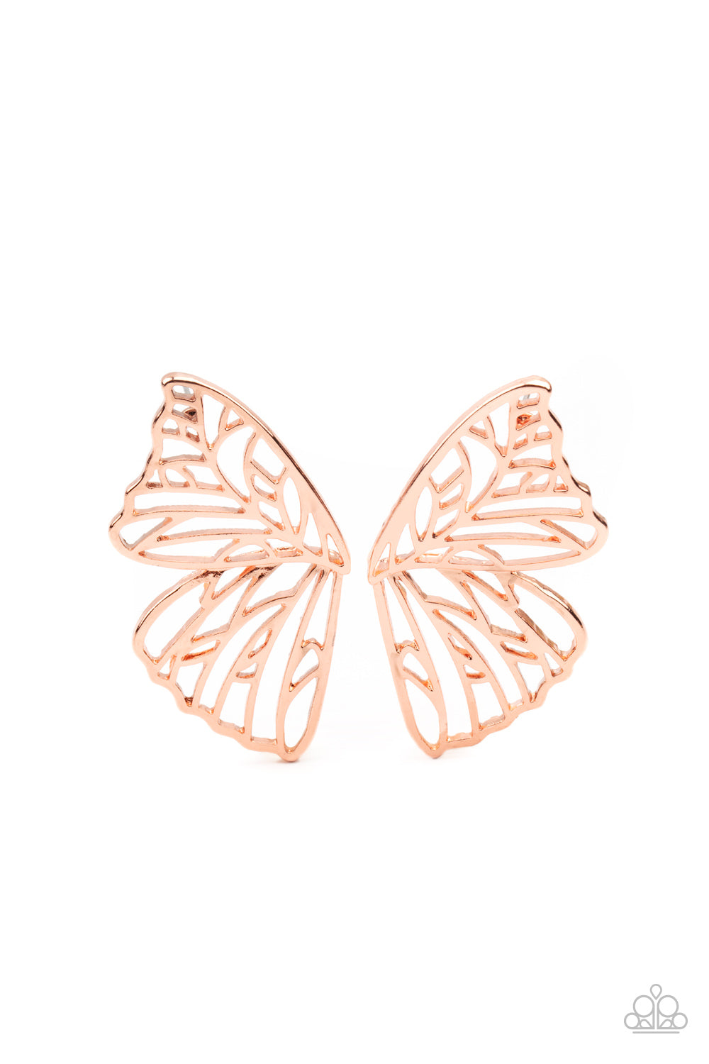 Butterfly Frills - Copper - VJ Bedazzled Jewelry