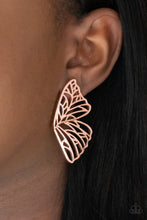 Load image into Gallery viewer, Butterfly Frills - Copper - VJ Bedazzled Jewelry
