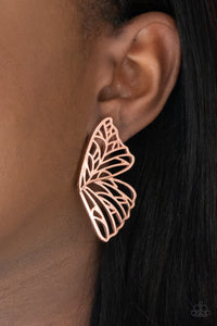 Butterfly Frills - Copper - VJ Bedazzled Jewelry