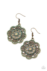 Western Mandalas - Brass - VJ Bedazzled Jewelry