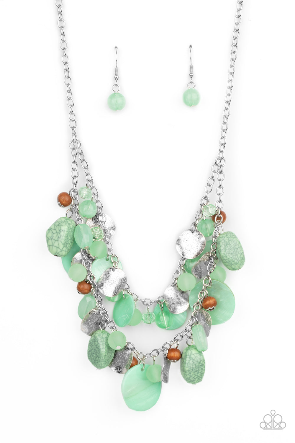 Spring Goddess - Green - VJ Bedazzled Jewelry