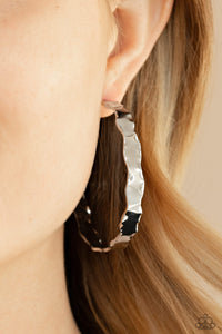 Exhilarated Edge - Silver - VJ Bedazzled Jewelry