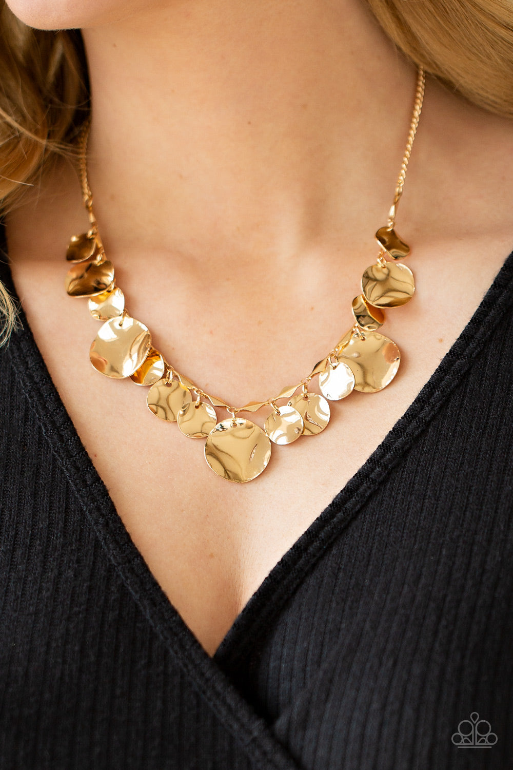 GLISTEN Closely - Gold - VJ Bedazzled Jewelry