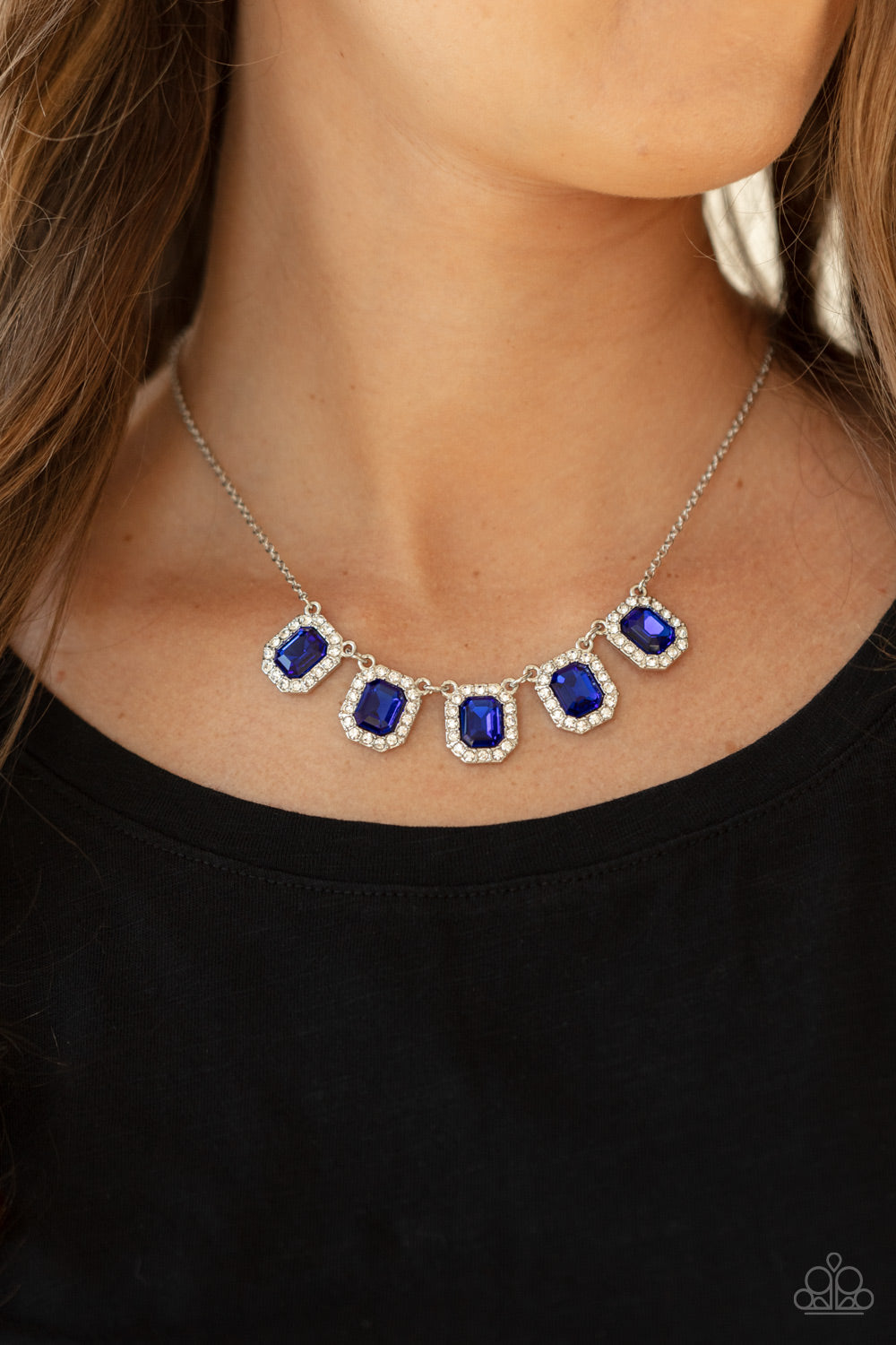Next Level Luster - Blue - VJ Bedazzled Jewelry