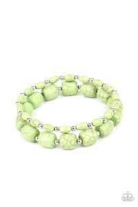 Colorfully Country - Green - VJ Bedazzled Jewelry