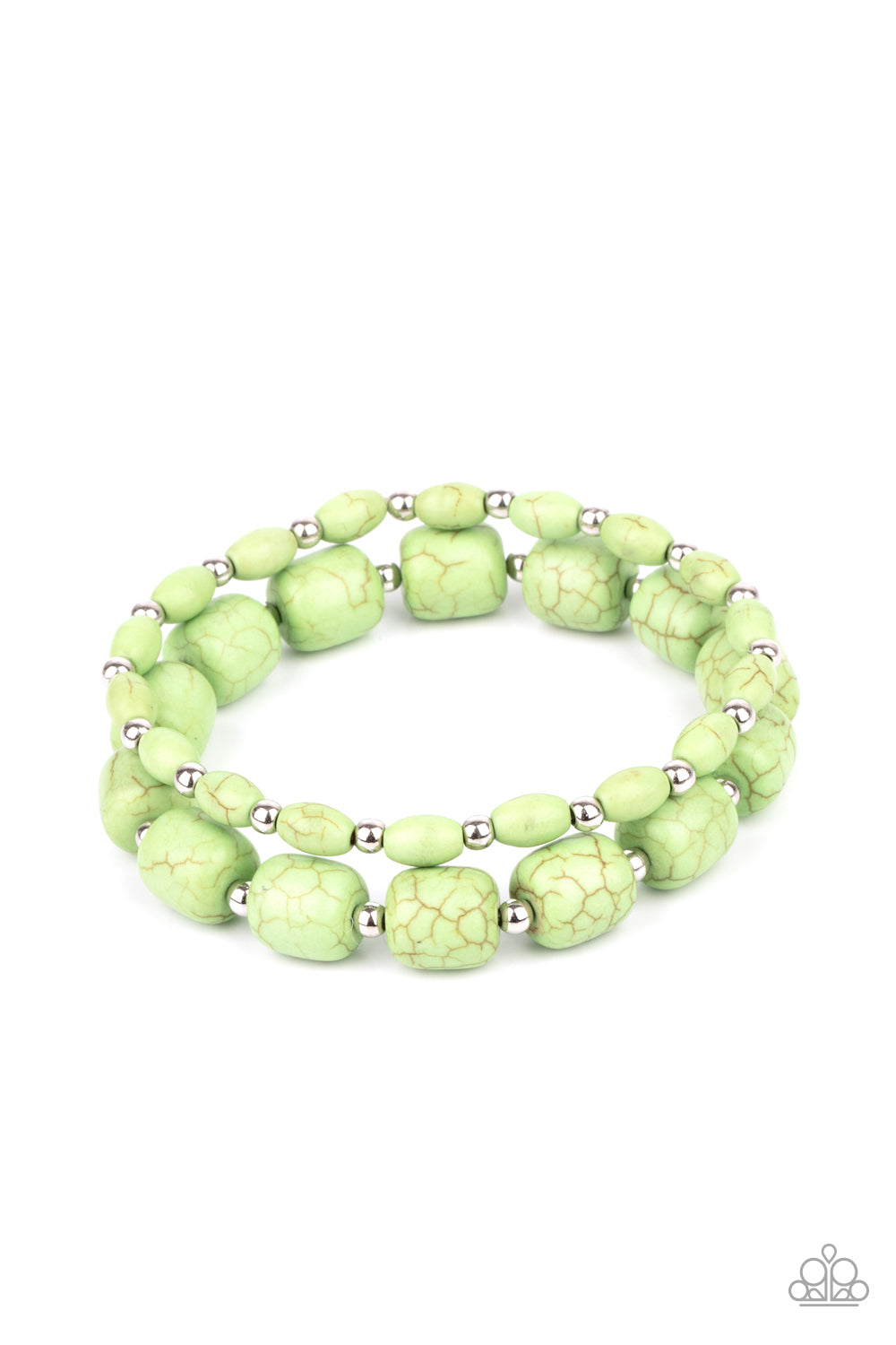Colorfully Country - Green - VJ Bedazzled Jewelry