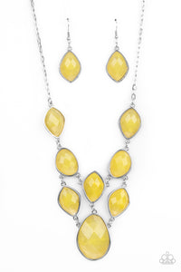 Opulently Oracle - Yellow - VJ Bedazzled Jewelry