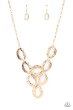 Load image into Gallery viewer, OVAL The Limit - Gold - VJ Bedazzled Jewelry
