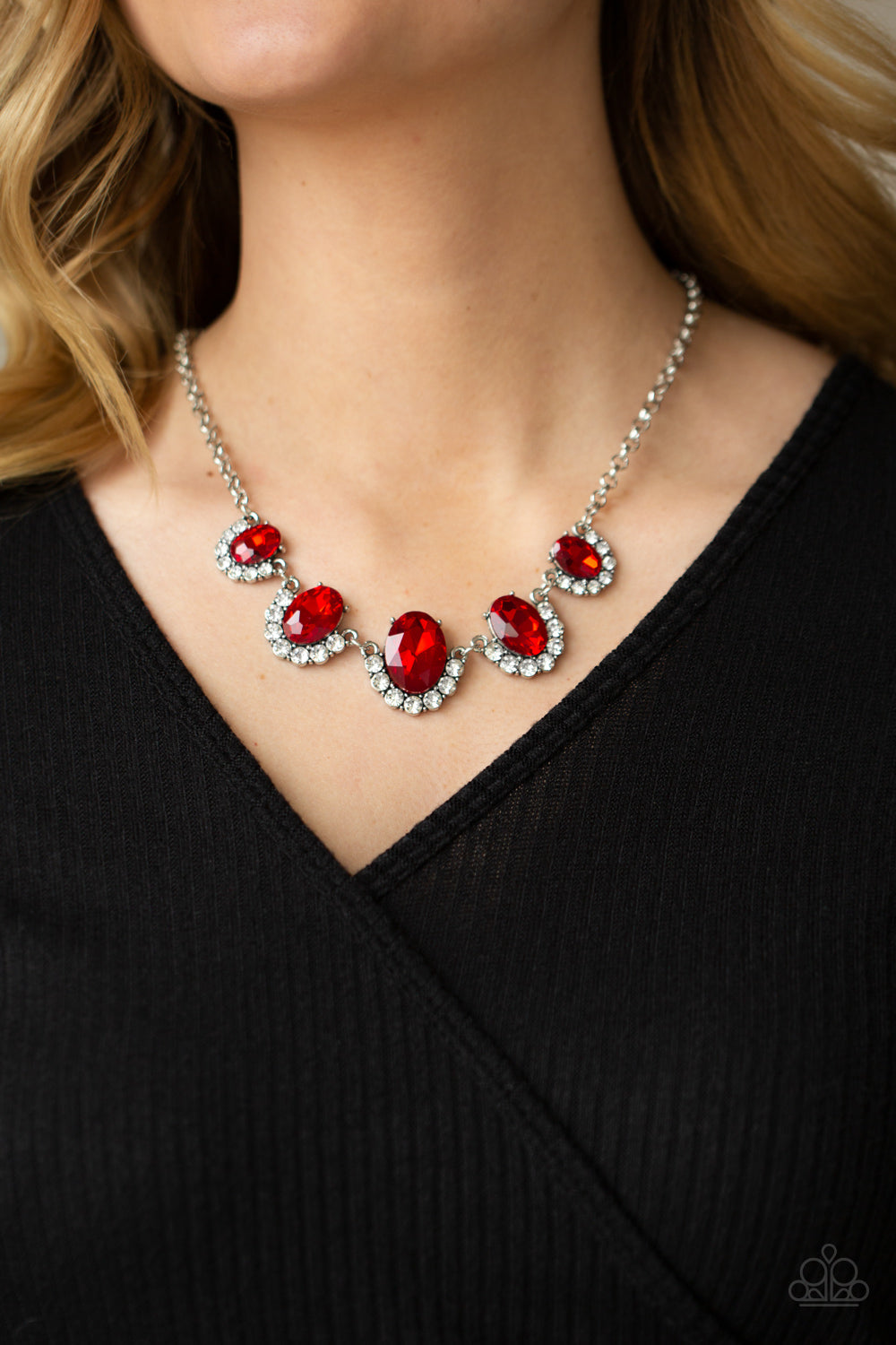 The Queen Demands It - Red - VJ Bedazzled Jewelry