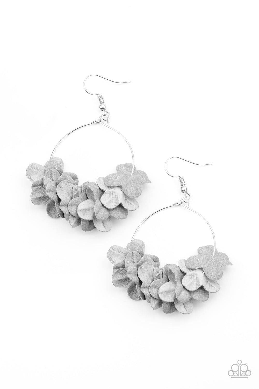 Flirty Florets - Silver - VJ Bedazzled Jewelry
