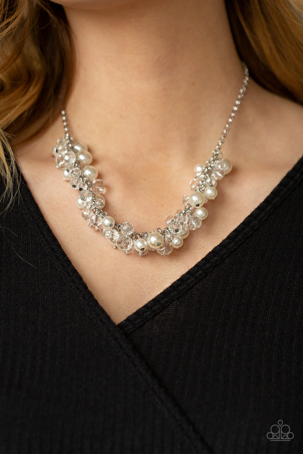 Pardon My FRINGE - White - VJ Bedazzled Jewelry