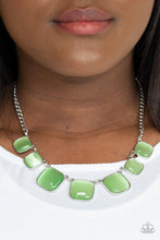 Load image into Gallery viewer, Aura Allure - Green- Paparazzi Accessories - VJ Bedazzled Jewelry

