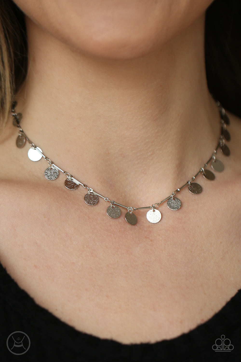 Musically Minimalist - Silver - VJ Bedazzled Jewelry