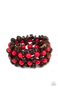 Tahiti Tourist - Red - VJ Bedazzled Jewelry