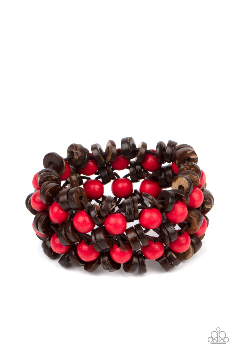 Tahiti Tourist - Red - VJ Bedazzled Jewelry