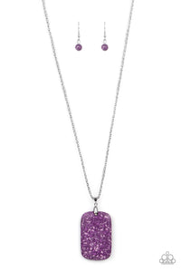 Fundamentally Funky - Purple - VJ Bedazzled Jewelry