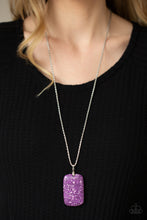 Load image into Gallery viewer, Fundamentally Funky - Purple - VJ Bedazzled Jewelry
