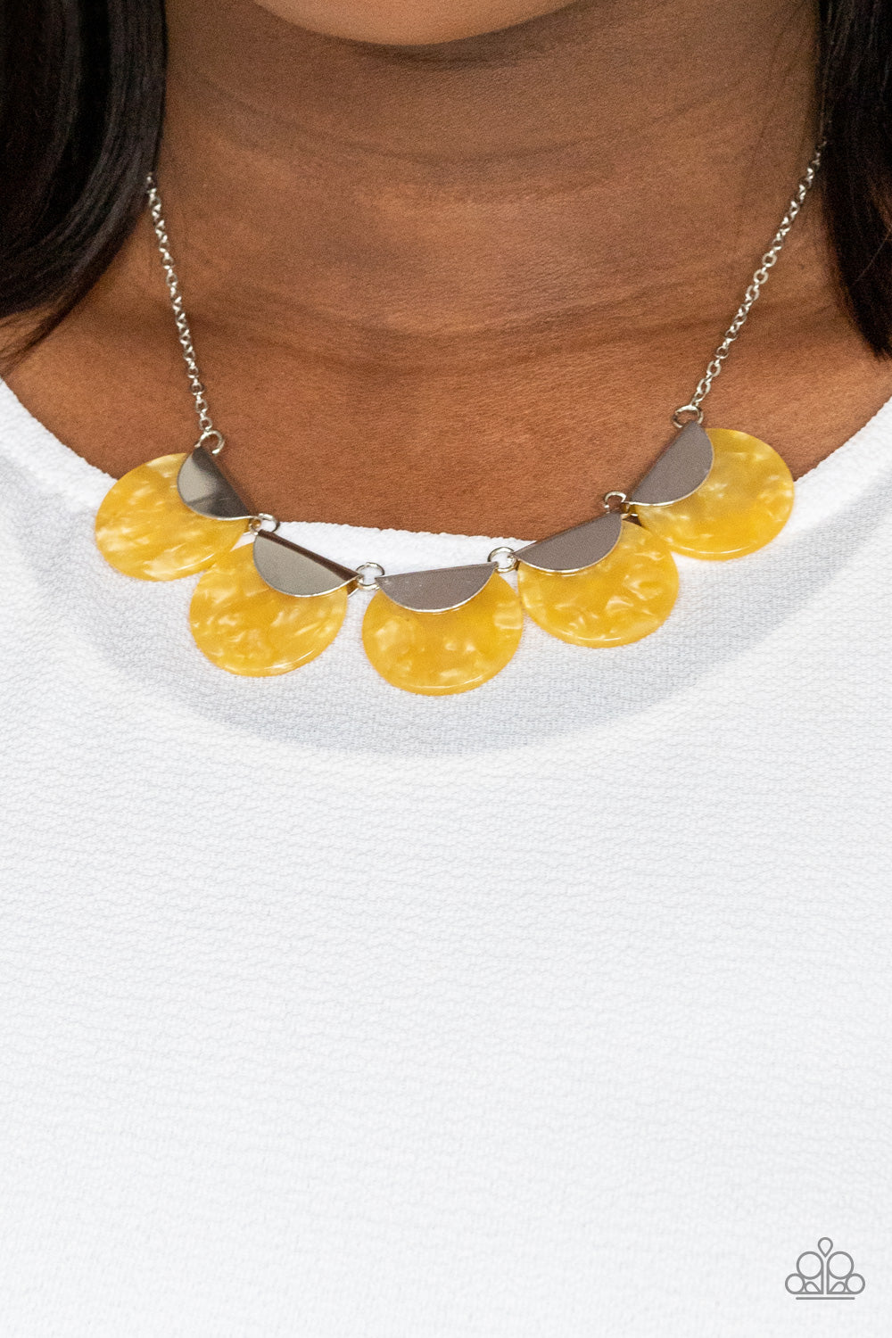 Mermaid Oasis - Yellow - VJ Bedazzled Jewelry