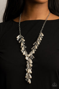 Dripping With DIVA-ttitude - White - VJ Bedazzled Jewelry