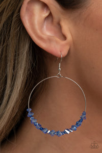 Glimmering Go-Getter - Blue - VJ Bedazzled Jewelry