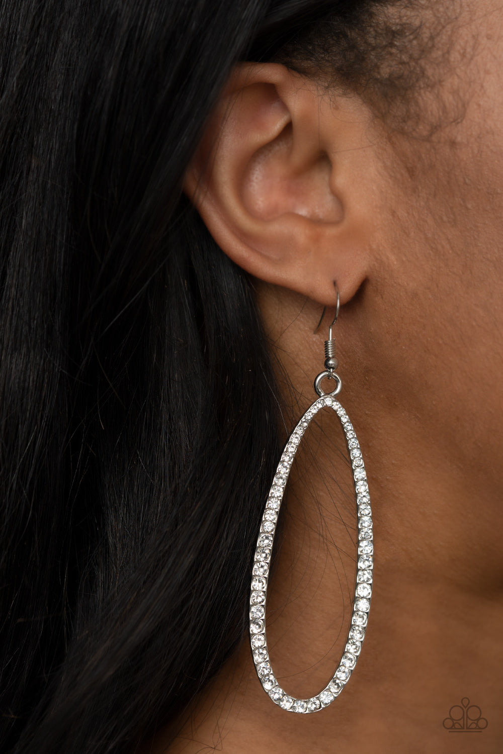 Dazzling Decorum - White - VJ Bedazzled Jewelry
