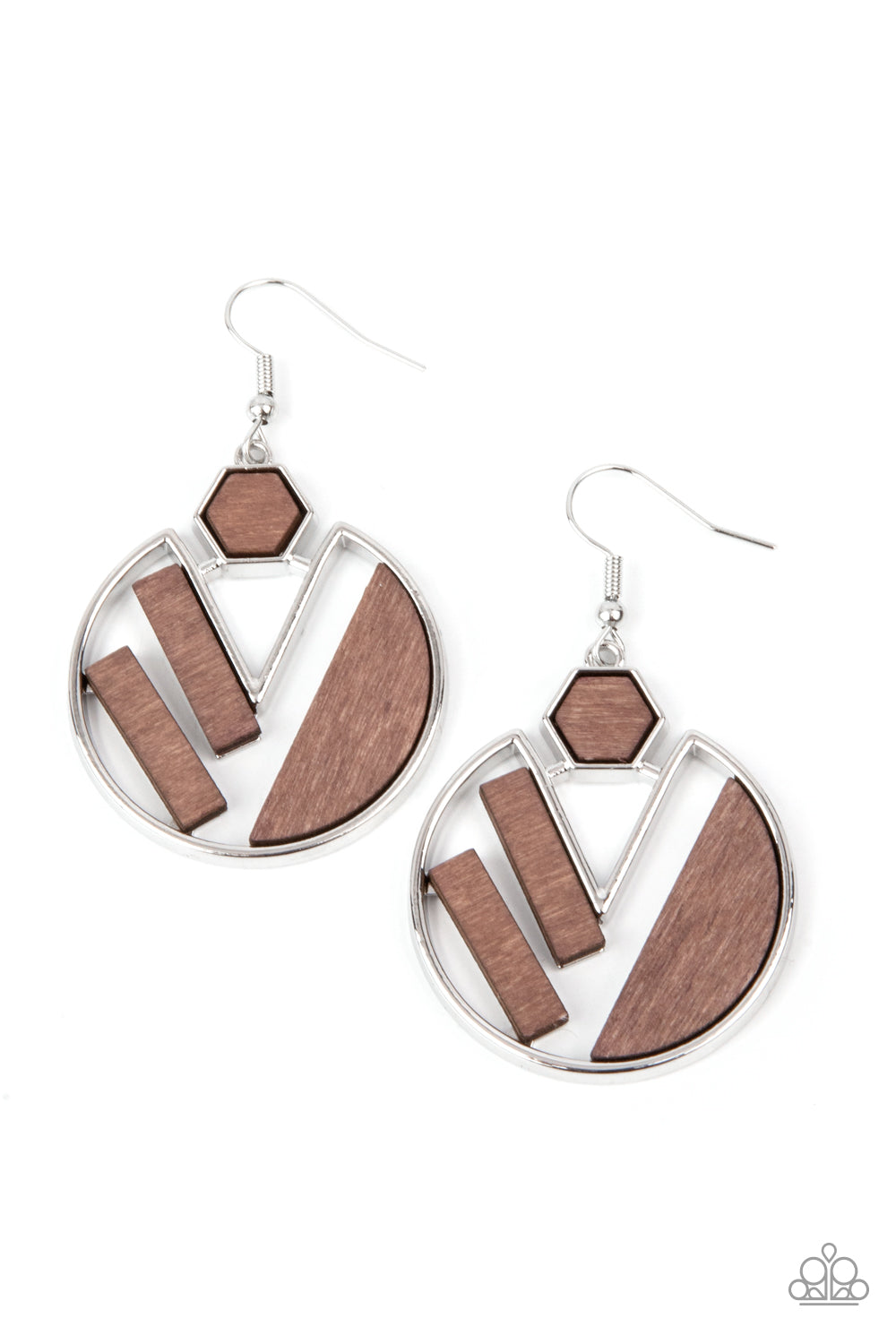 Petrified Posh - Brown - VJ Bedazzled Jewelry