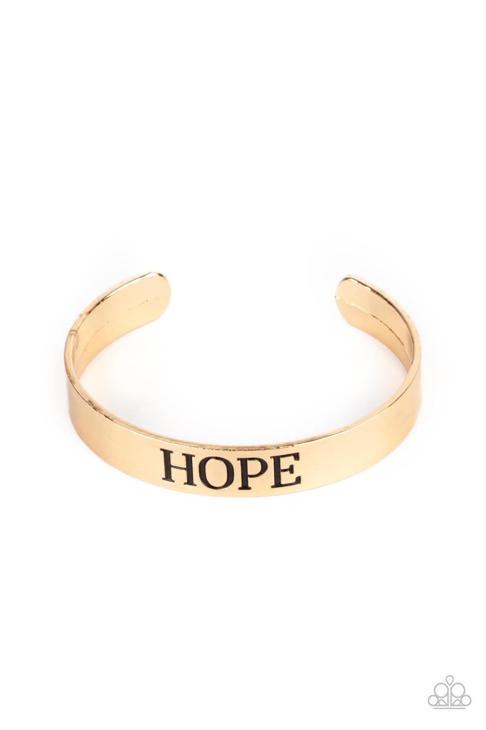 Hope Makes The World Go Round - Gold - VJ Bedazzled Jewelry