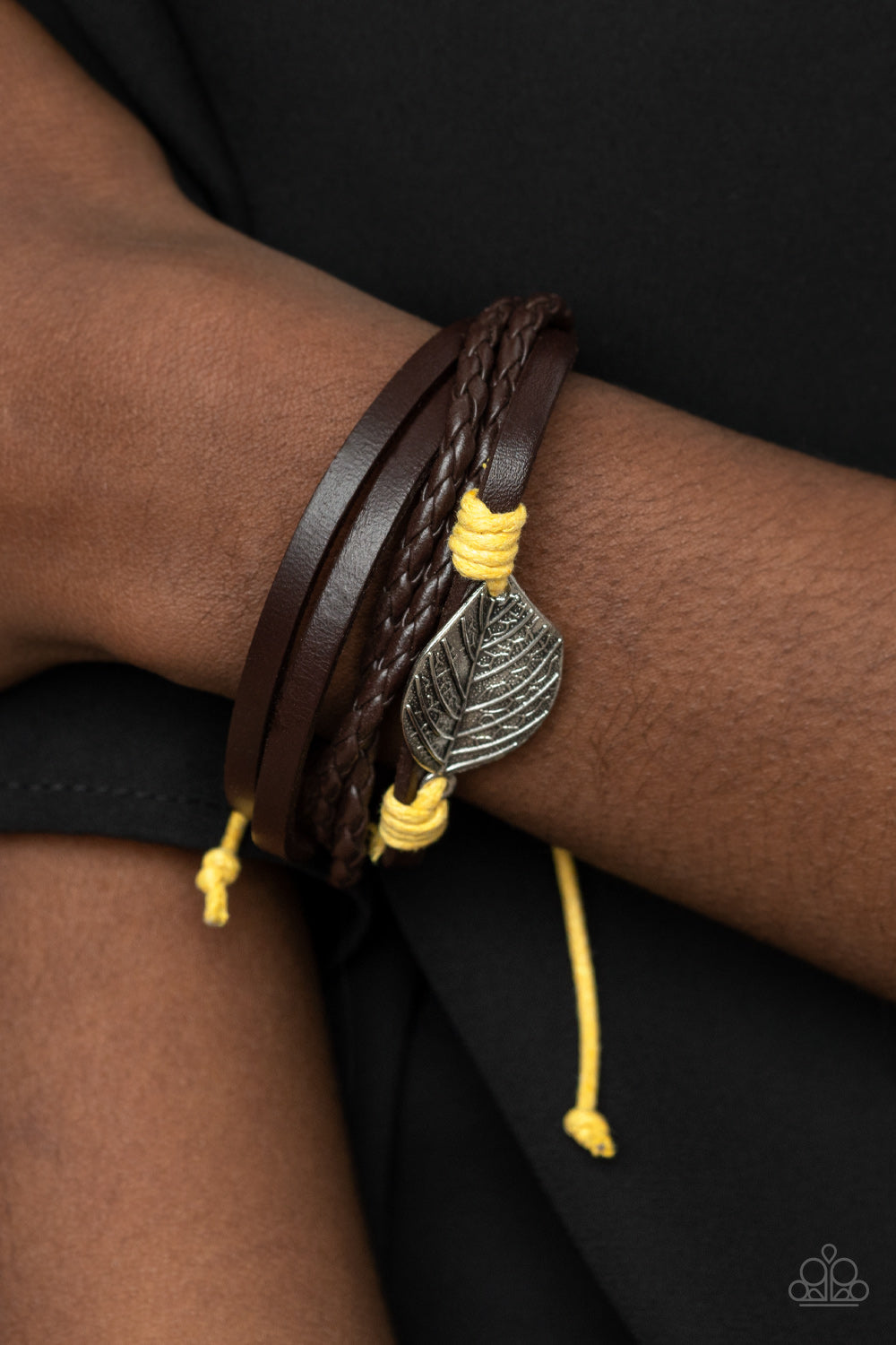 FROND and Center - Yellow - VJ Bedazzled Jewelry