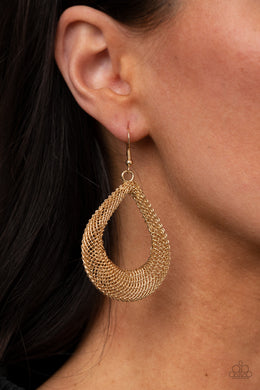 A Hot MESH - Gold - VJ Bedazzled Jewelry