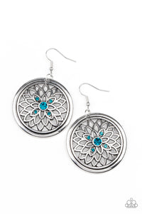 Mega Medallions - Blue - VJ Bedazzled Jewelry