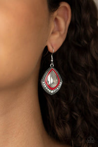 Fearlessly Feminine - Red - VJ Bedazzled Jewelry
