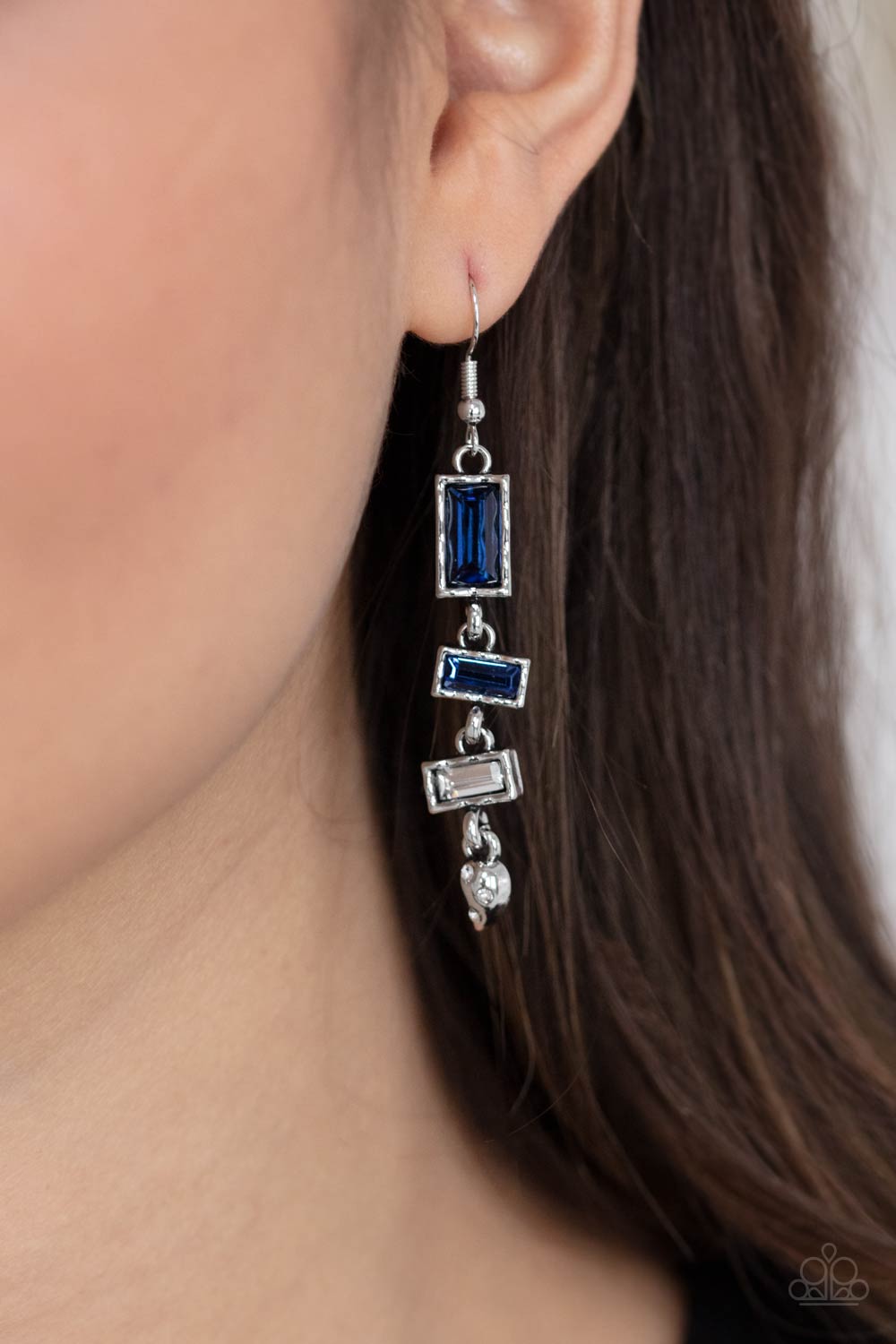 Modern Day Artifact - Blue - VJ Bedazzled Jewelry