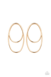 So OVAL-Dramatic - Gold - VJ Bedazzled Jewelry