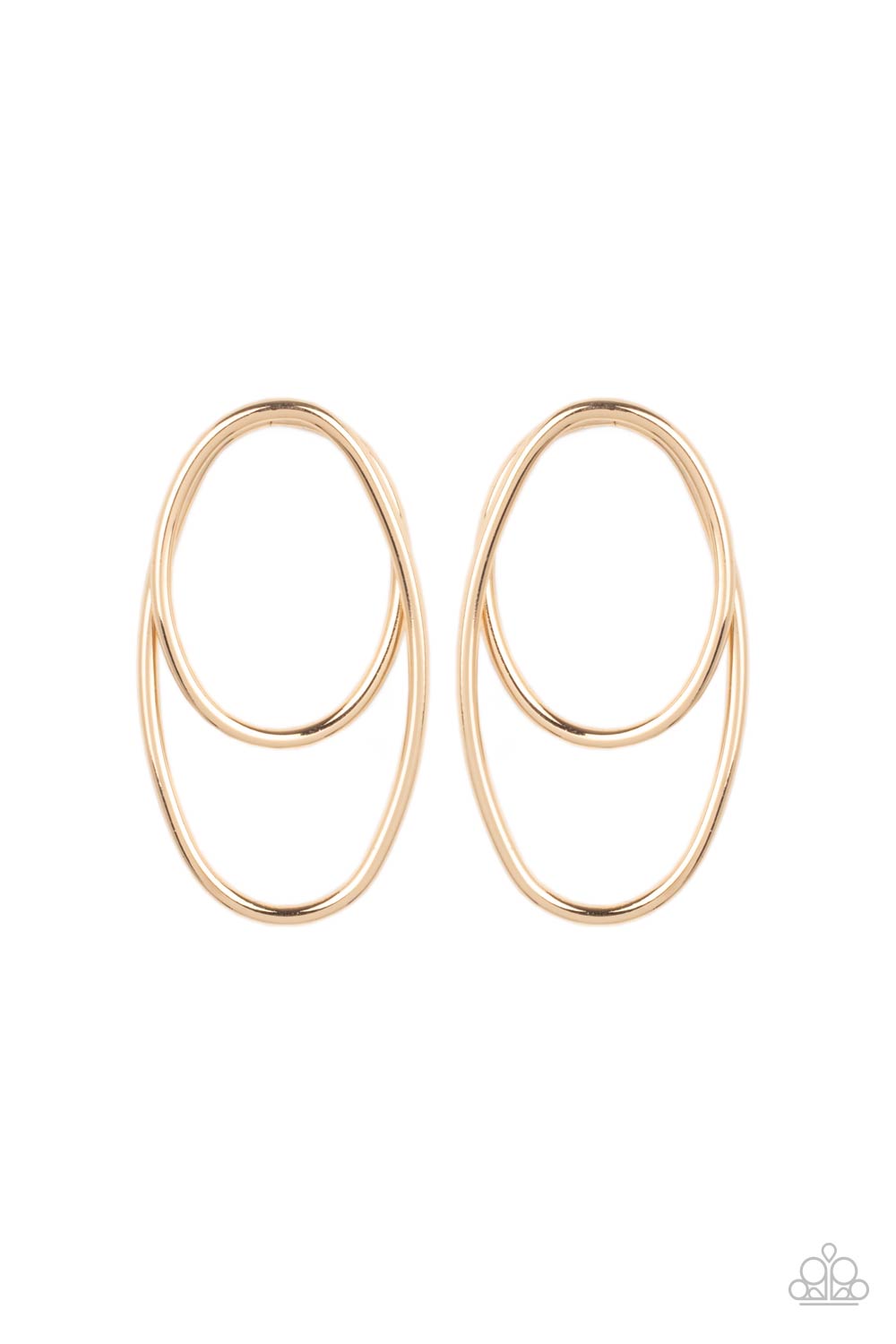 So OVAL-Dramatic - Gold - VJ Bedazzled Jewelry