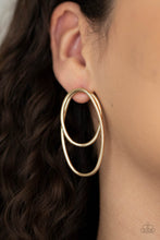 Load image into Gallery viewer, So OVAL-Dramatic - Gold - VJ Bedazzled Jewelry

