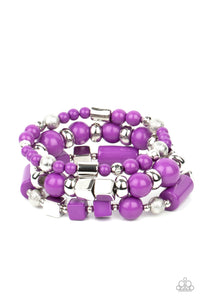 Perfectly Prismatic - Purple - VJ Bedazzled Jewelry