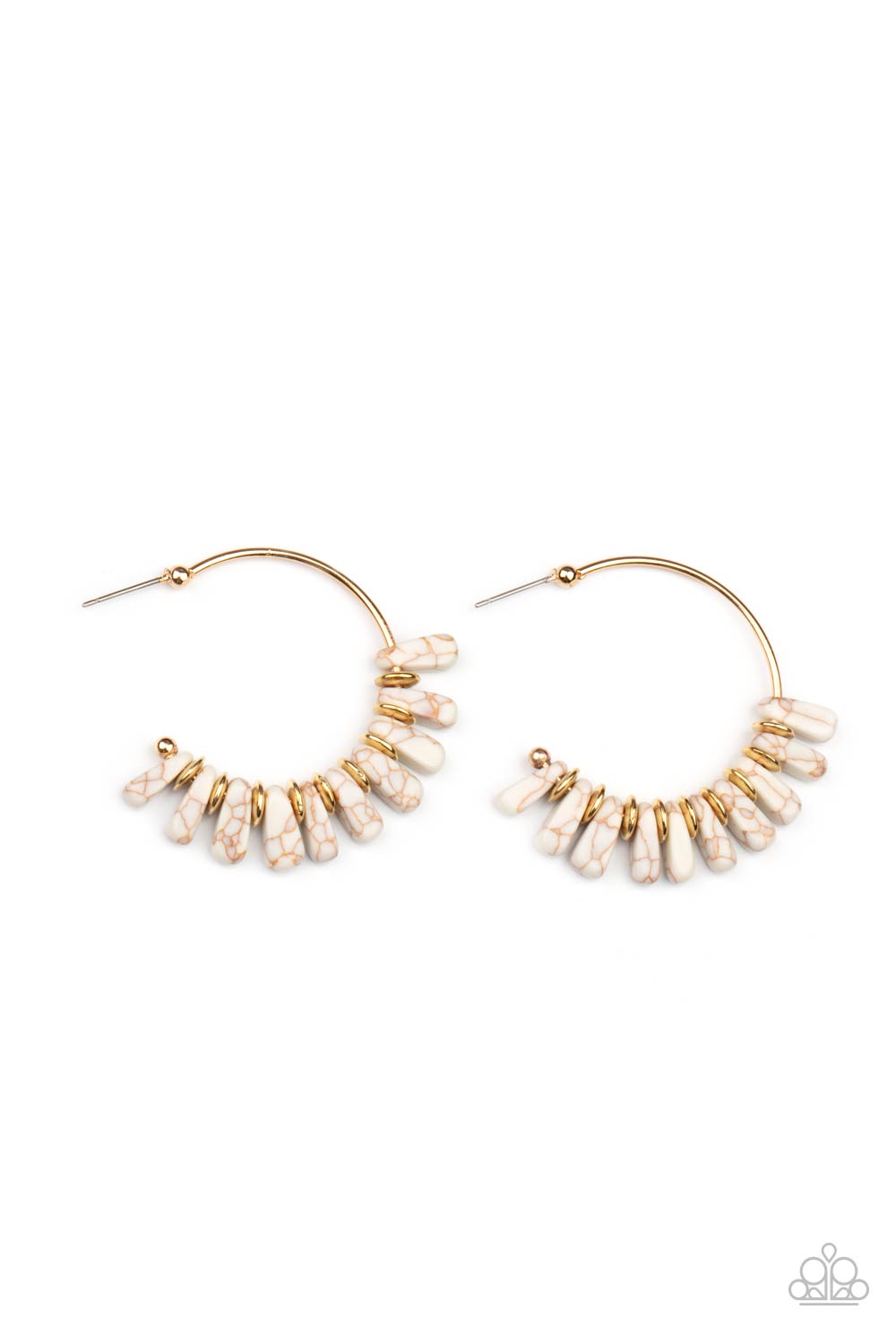 Poshly Primitive - White - VJ Bedazzled Jewelry