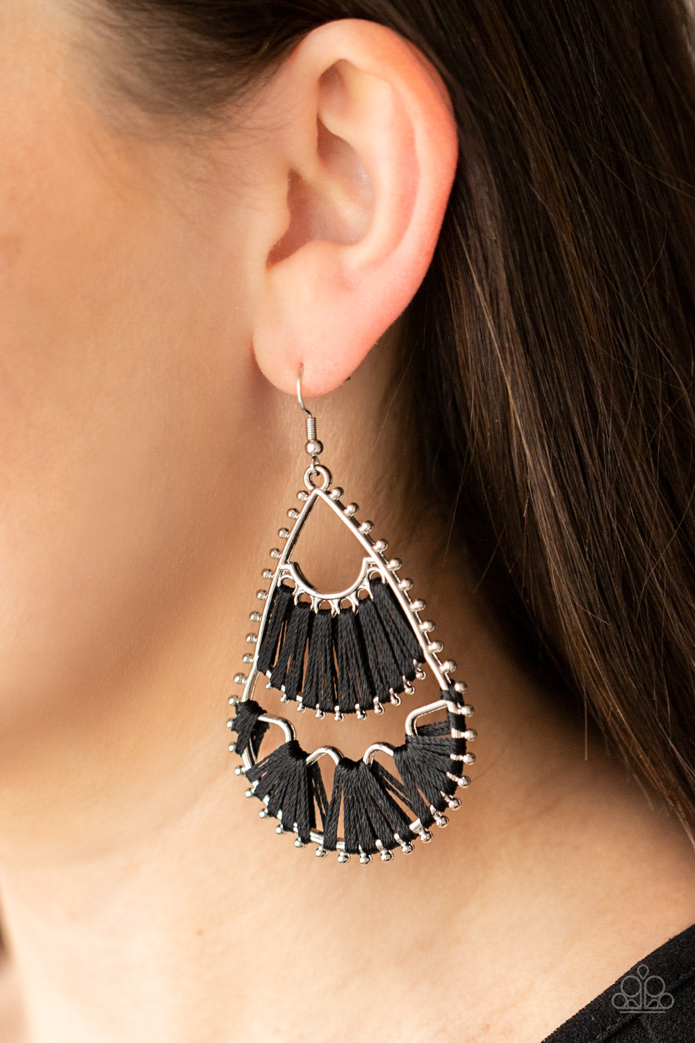Samba Scene - Black - VJ Bedazzled Jewelry