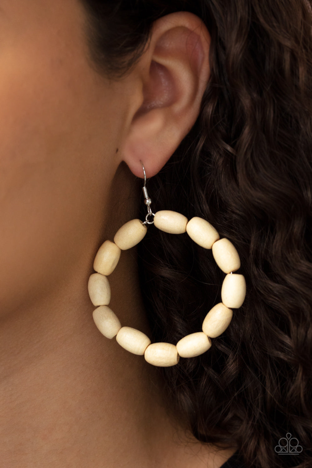 Living The WOOD Life - White - VJ Bedazzled Jewelry