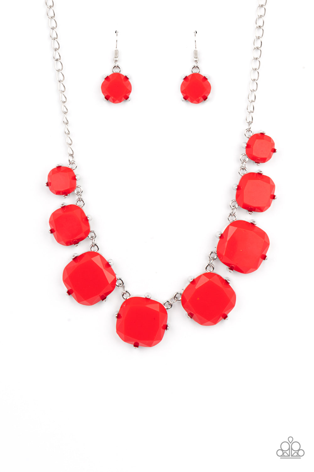 Prismatic Prima Donna - Red - VJ Bedazzled Jewelry