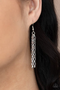 Absolute Admiration - Silver Paparazzi Accessories - VJ Bedazzled Jewelry