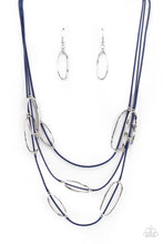 Load image into Gallery viewer, Check Your CORD-inates - Blue - VJ Bedazzled Jewelry
