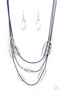 Check Your CORD-inates - Blue - VJ Bedazzled Jewelry