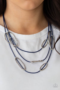 Check Your CORD-inates - Blue - VJ Bedazzled Jewelry