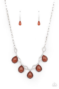 Majestically Mystic - Brown - VJ Bedazzled Jewelry