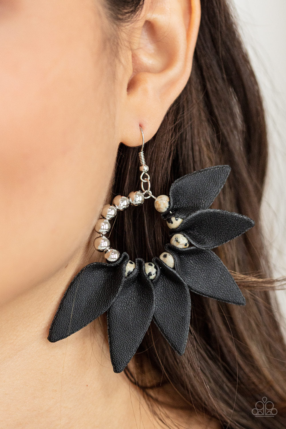 Flower Child Fever - Black - VJ Bedazzled Jewelry