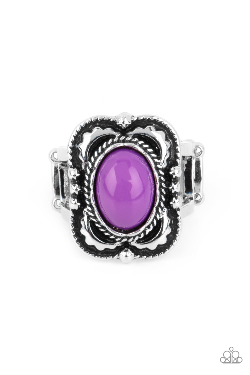 Vivaciously Vibrant - Purple - VJ Bedazzled Jewelry