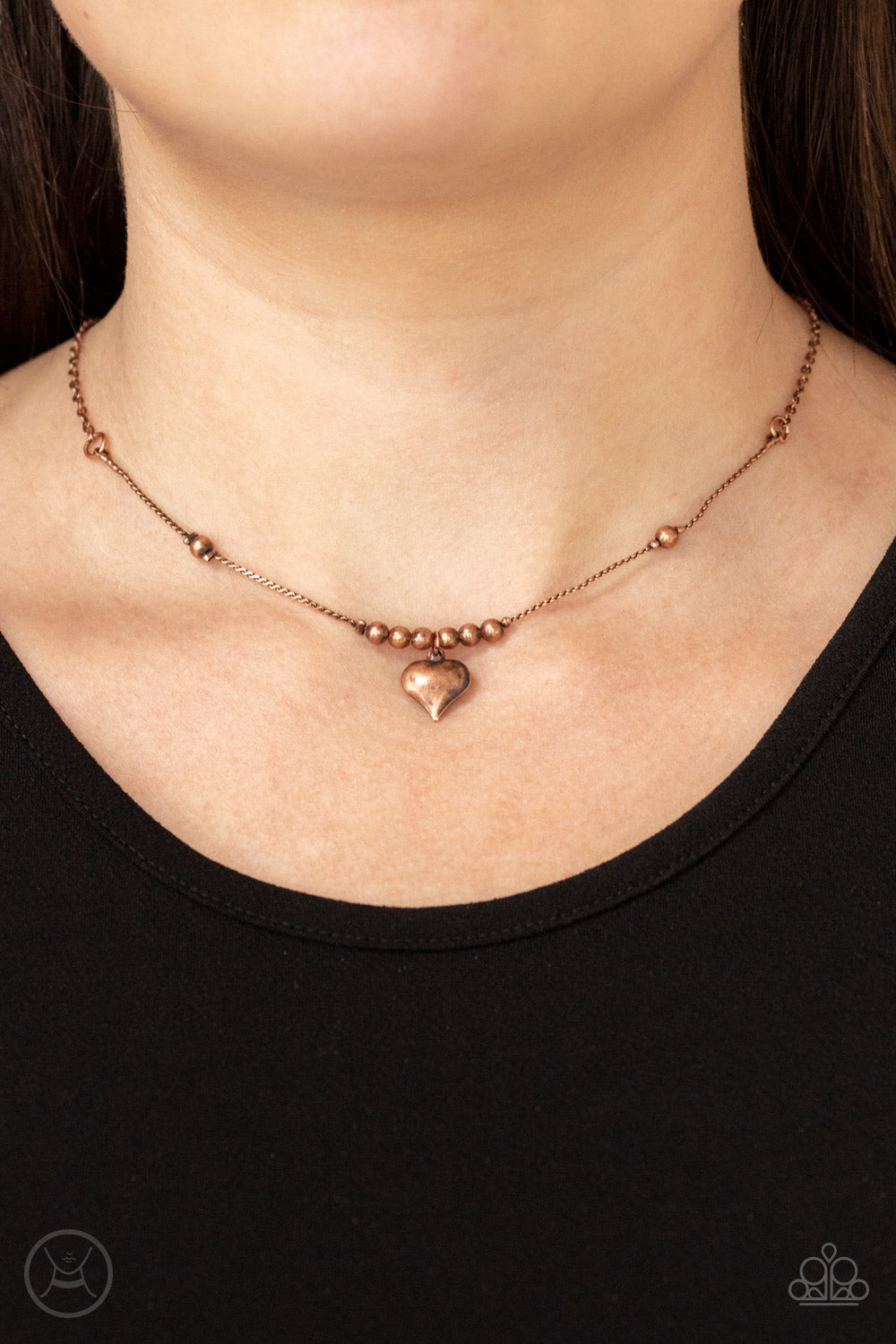 Casual Crush - Copper - VJ Bedazzled Jewelry