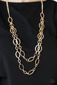 The OVAL-achiever - Gold - VJ Bedazzled Jewelry